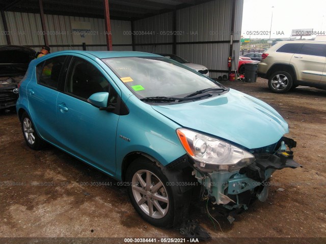 TOYOTA PRIUS C 2014 jtdkdtb37e1076001