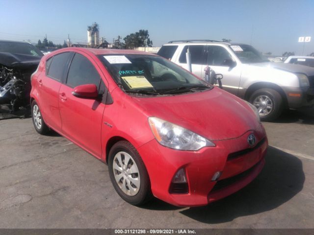 TOYOTA PRIUS C 2014 jtdkdtb37e1560427