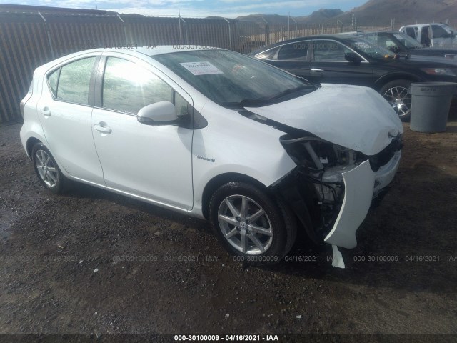 TOYOTA PRIUS C 2014 jtdkdtb37e1569001