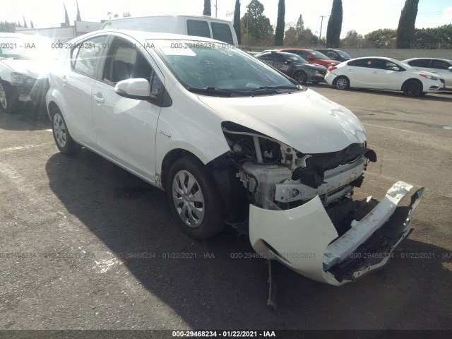 TOYOTA PRIUS C 2014 jtdkdtb37e1572903