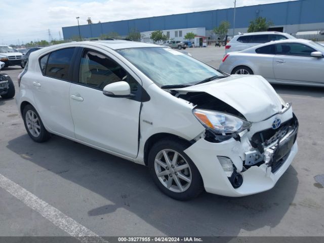 TOYOTA PRIUS C 2015 jtdkdtb37f1097870