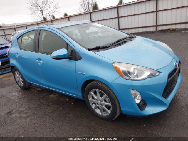 TOYOTA PRIUS C 2015 jtdkdtb37f1098209