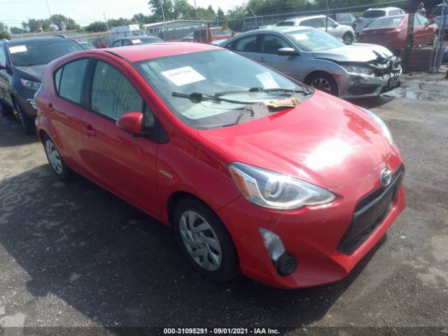 TOYOTA PRIUS C 2015 jtdkdtb37f1105126