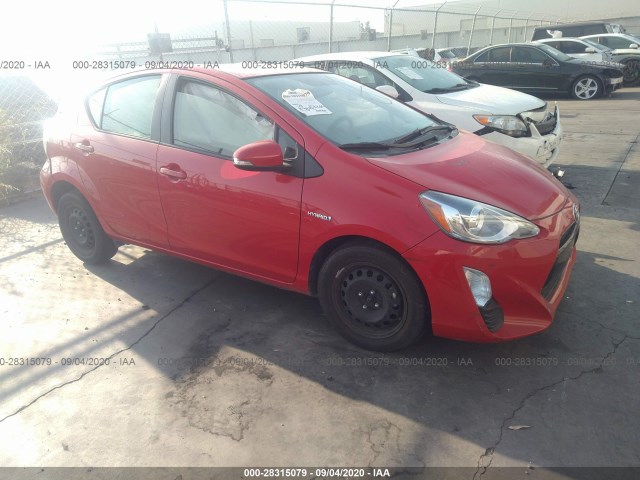 TOYOTA PRIUS C 2016 jtdkdtb37g1115768