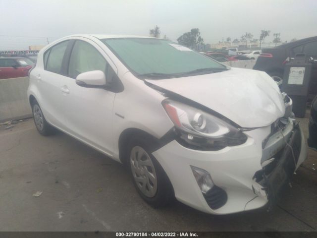 TOYOTA PRIUS C 2016 jtdkdtb37g1127113