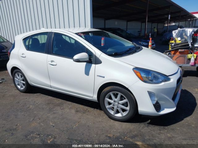 TOYOTA PRIUS C 2016 jtdkdtb37g1129153