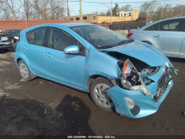 TOYOTA PRIUS C 2016 jtdkdtb37g1133901