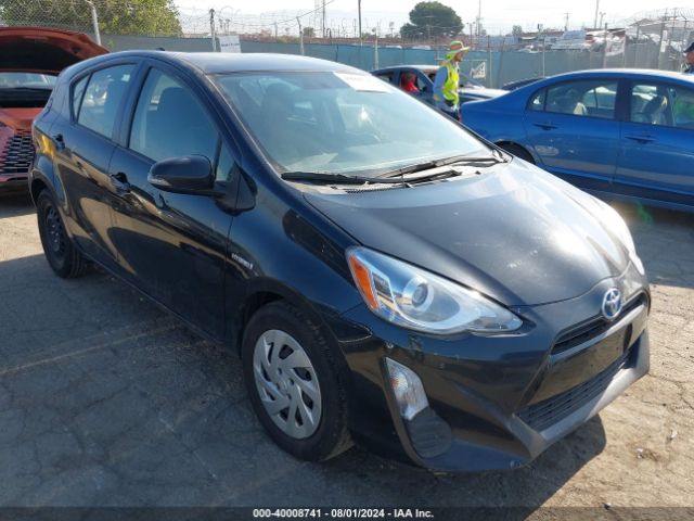 TOYOTA PRIUS C 2016 jtdkdtb37g1140055