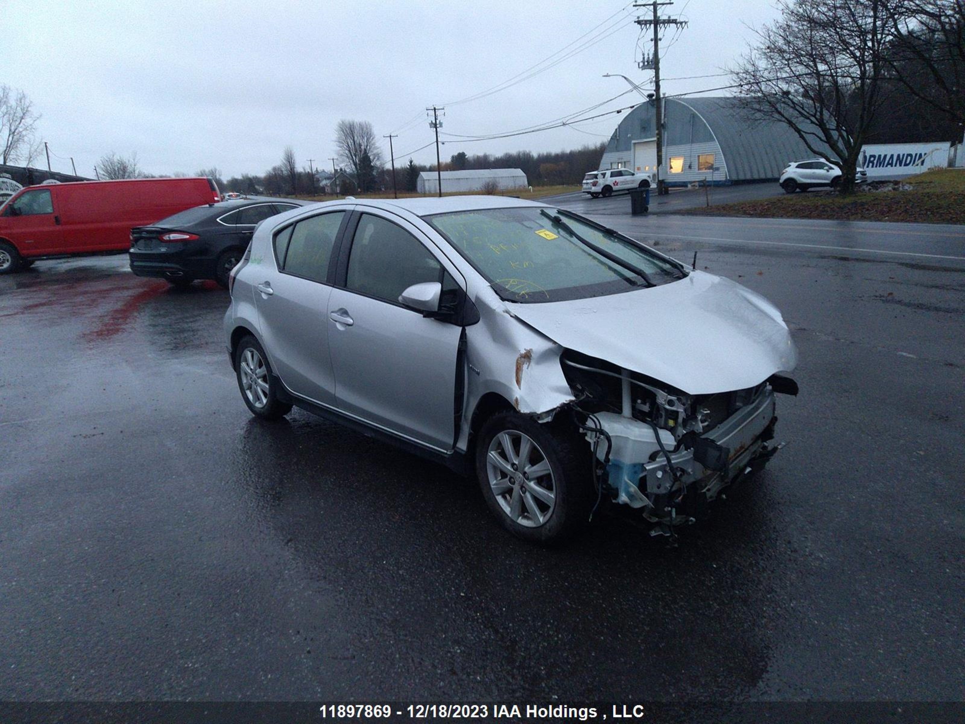 TOYOTA PRIUS C 2017 jtdkdtb37h1595568