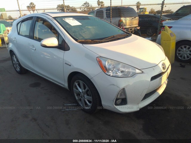 TOYOTA PRIUS C 2012 jtdkdtb38c1004415