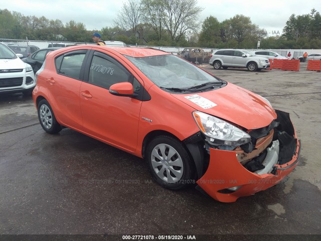 TOYOTA PRIUS C 2012 jtdkdtb38c1010179