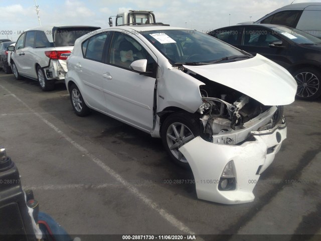 TOYOTA PRIUS C 2012 jtdkdtb38c1021361