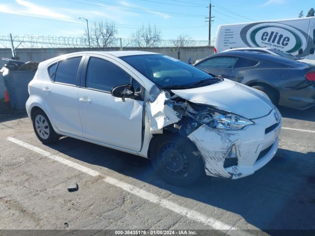 TOYOTA PRIUS C 2012 jtdkdtb38c1021666