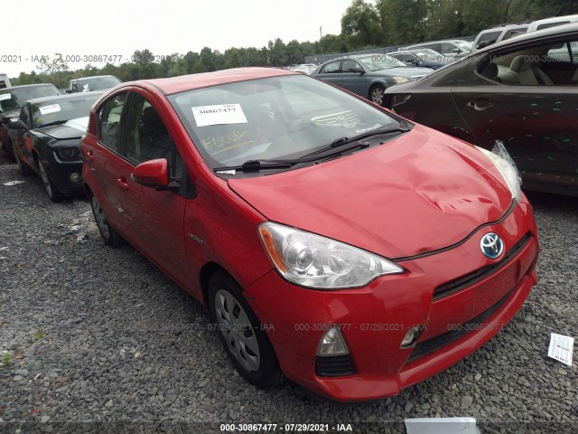 TOYOTA PRIUS C 2012 jtdkdtb38c1022624