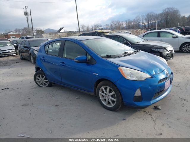 TOYOTA PRIUS C 2012 jtdkdtb38c1023367