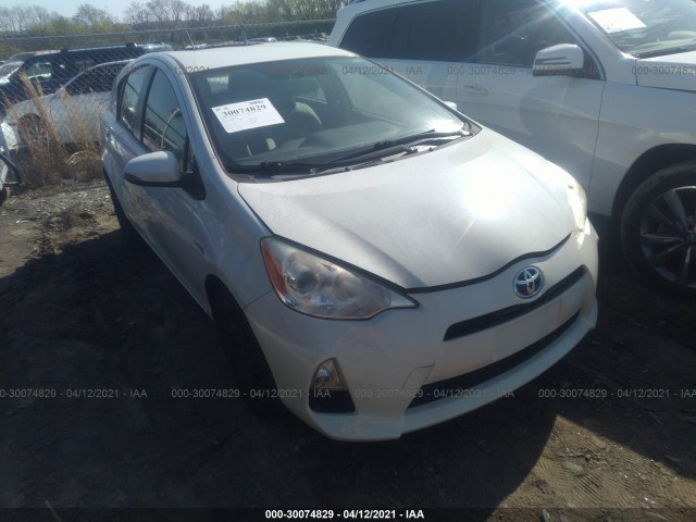 TOYOTA PRIUS C 2012 jtdkdtb38c1025359