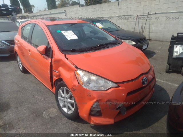 TOYOTA PRIUS C 2012 jtdkdtb38c1025717