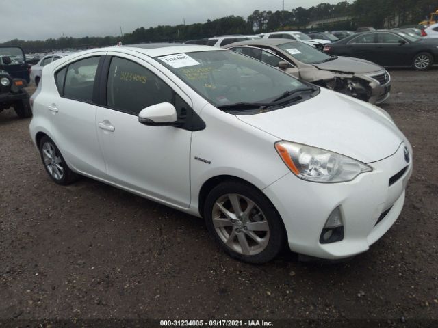 TOYOTA PRIUS C 2012 jtdkdtb38c1025930