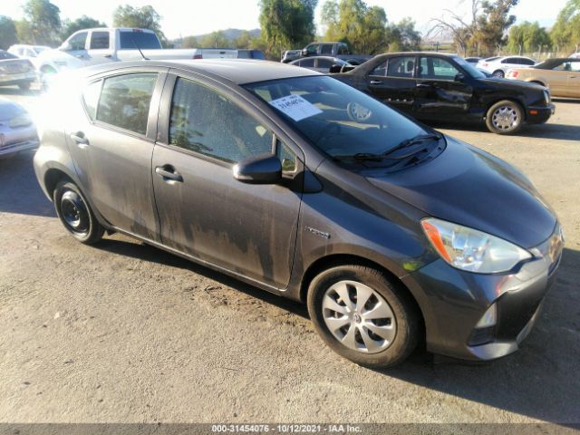 TOYOTA PRIUS C 2012 jtdkdtb38c1027645