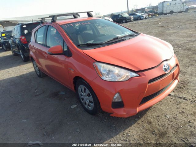 TOYOTA PRIUS C 2012 jtdkdtb38c1029170