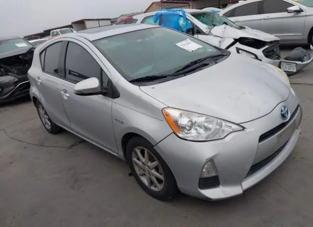 TOYOTA PRIUS C 2012 jtdkdtb38c1030884