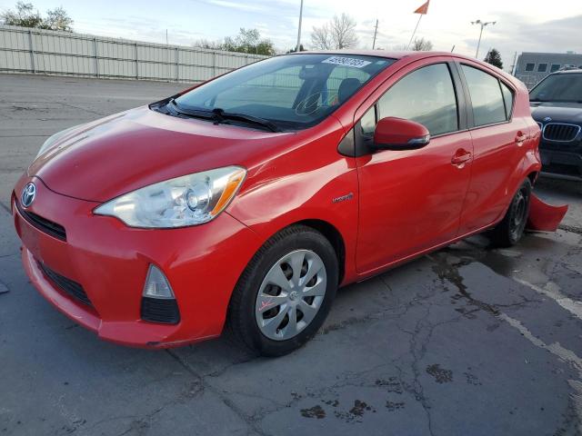 TOYOTA PRIUS C 2012 jtdkdtb38c1504526