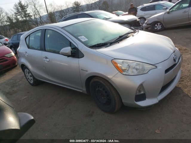 TOYOTA PRIUS C 2012 jtdkdtb38c1508947