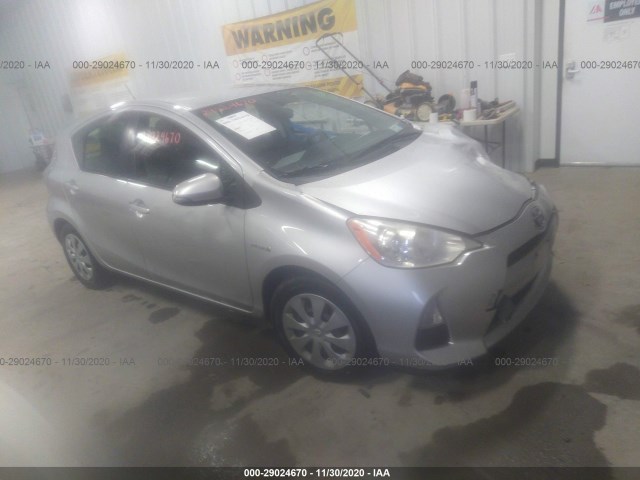 TOYOTA PRIUS C 2012 jtdkdtb38c1509855