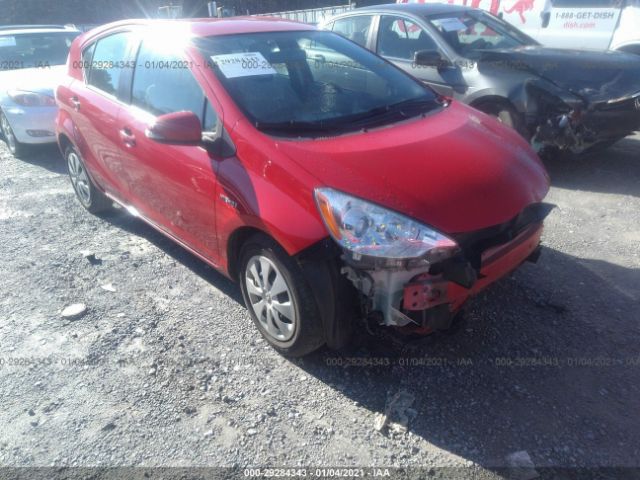 TOYOTA PRIUS C 2012 jtdkdtb38c1509998