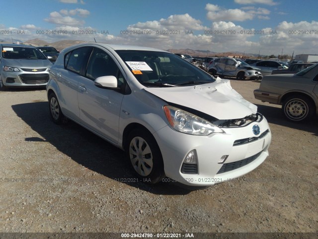 TOYOTA PRIUS C 2012 jtdkdtb38c1512514