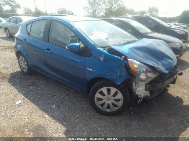 TOYOTA PRIUS C 2012 jtdkdtb38c1513047