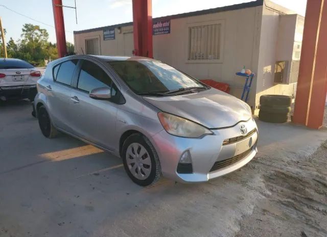 TOYOTA PRIUS C 2012 jtdkdtb38c1514862