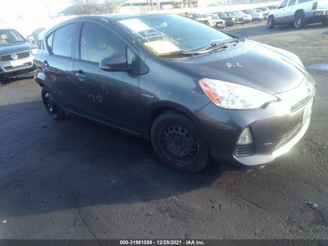 TOYOTA PRIUS C 2012 jtdkdtb38c1516997