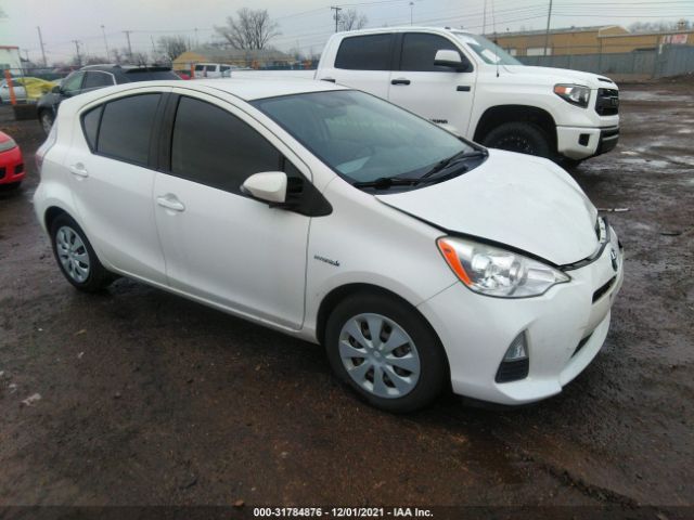 TOYOTA PRIUS C 2012 jtdkdtb38c1518149