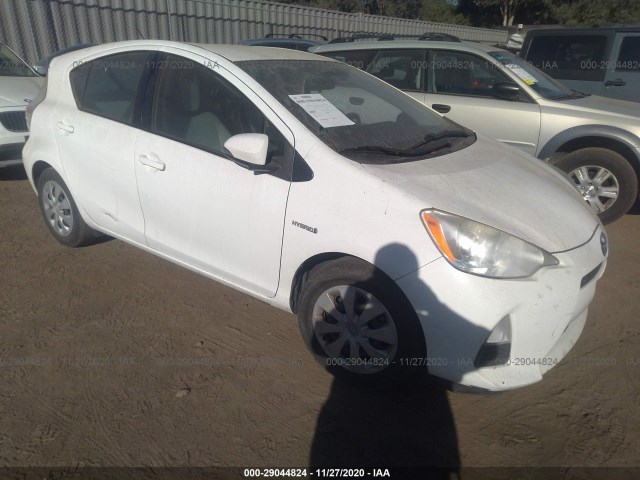 TOYOTA PRIUS C 2012 jtdkdtb38c1519401