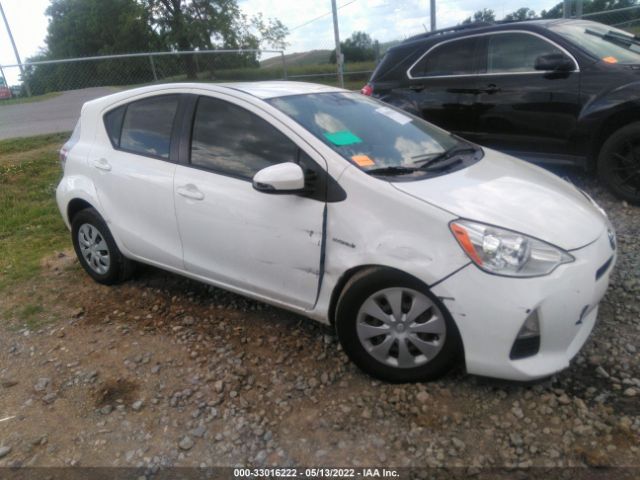 TOYOTA PRIUS C 2012 jtdkdtb38c1522332