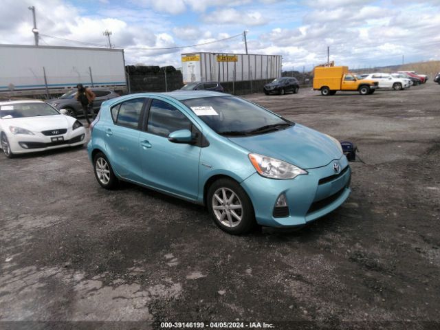 TOYOTA PRIUS C 2013 jtdkdtb38d1033253