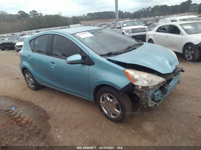 TOYOTA PRIUS C 2013 jtdkdtb38d1033592