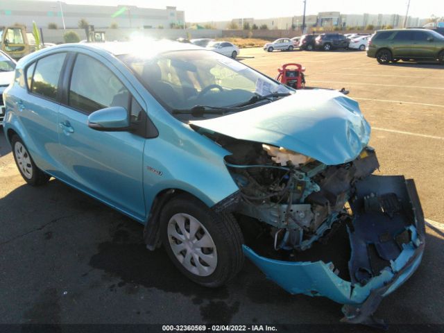 TOYOTA PRIUS C 2013 jtdkdtb38d1043698