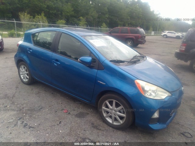 TOYOTA PRIUS C 2013 jtdkdtb38d1046567