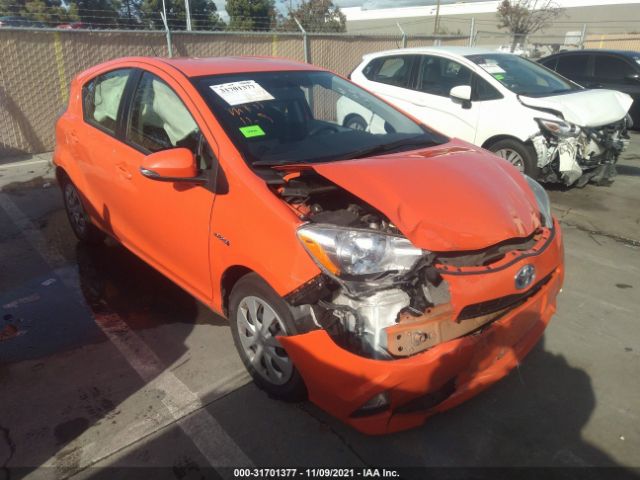 TOYOTA PRIUS C 2013 jtdkdtb38d1048383