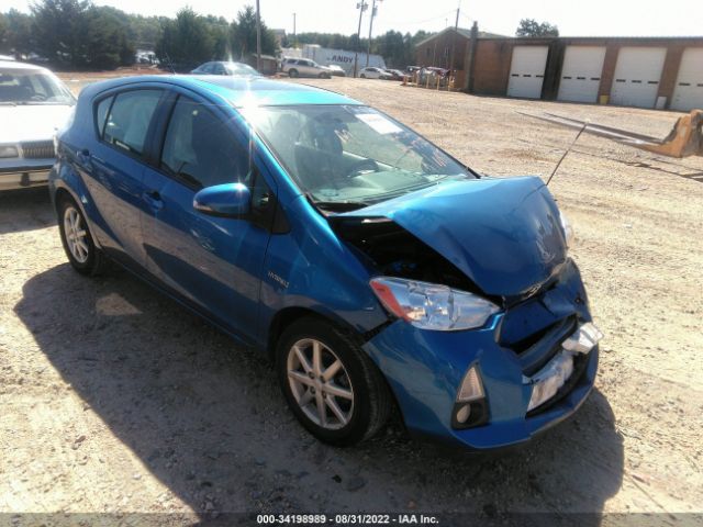 TOYOTA PRIUS C 2013 jtdkdtb38d1050232