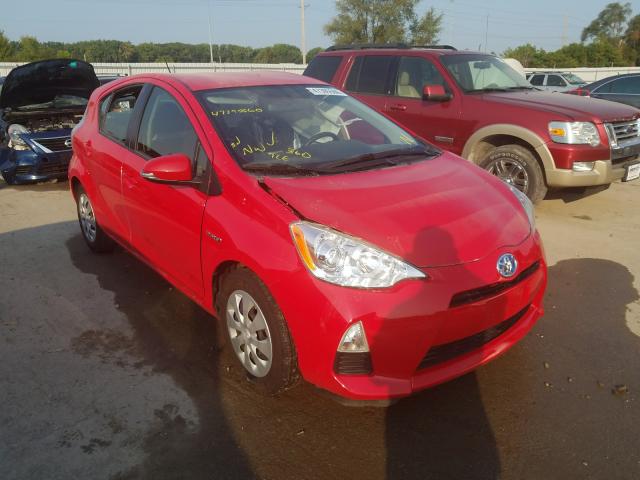 TOYOTA PRIUS C 2013 jtdkdtb38d1057942