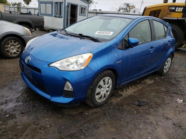 TOYOTA PRIUS C 2013 jtdkdtb38d1530030