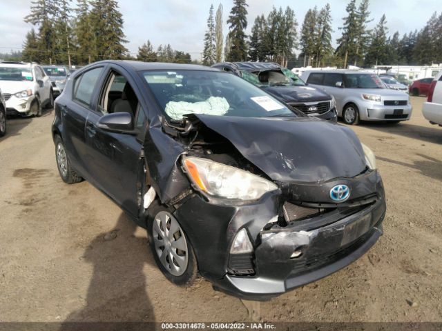 TOYOTA PRIUS C 2013 jtdkdtb38d1532778