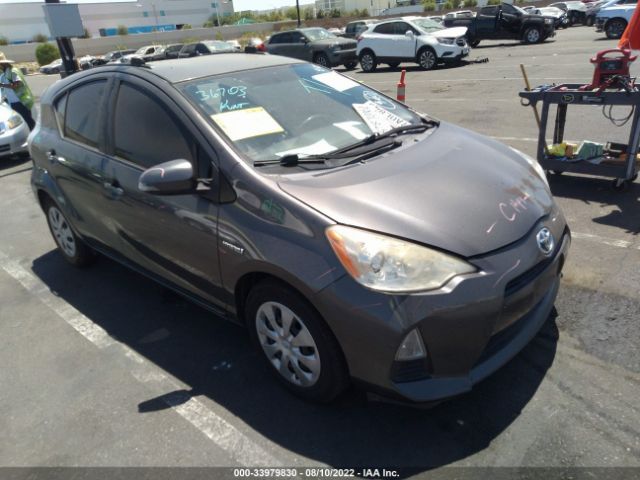 TOYOTA PRIUS C 2013 jtdkdtb38d1537785