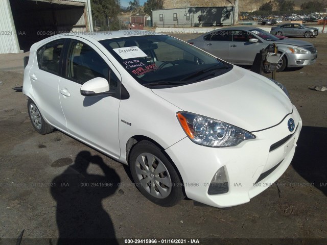 TOYOTA PRIUS C 2013 jtdkdtb38d1543800