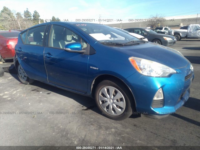 TOYOTA PRIUS C 2013 jtdkdtb38d1546485