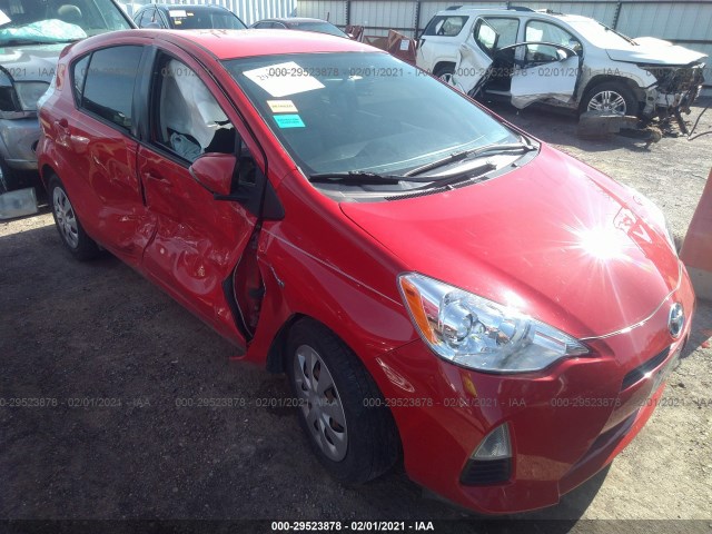 TOYOTA PRIUS C 2014 jtdkdtb38e1066092