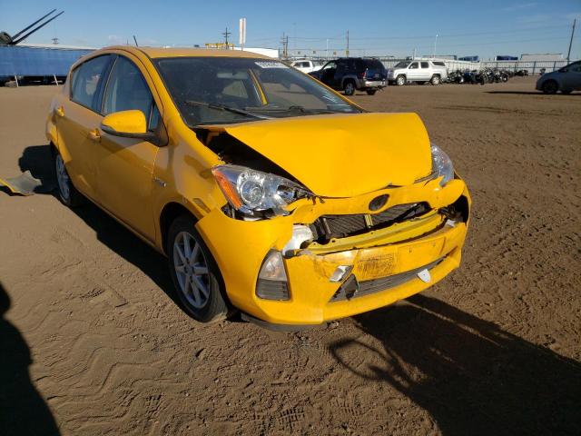 TOYOTA PRIUS C 2014 jtdkdtb38e1069641